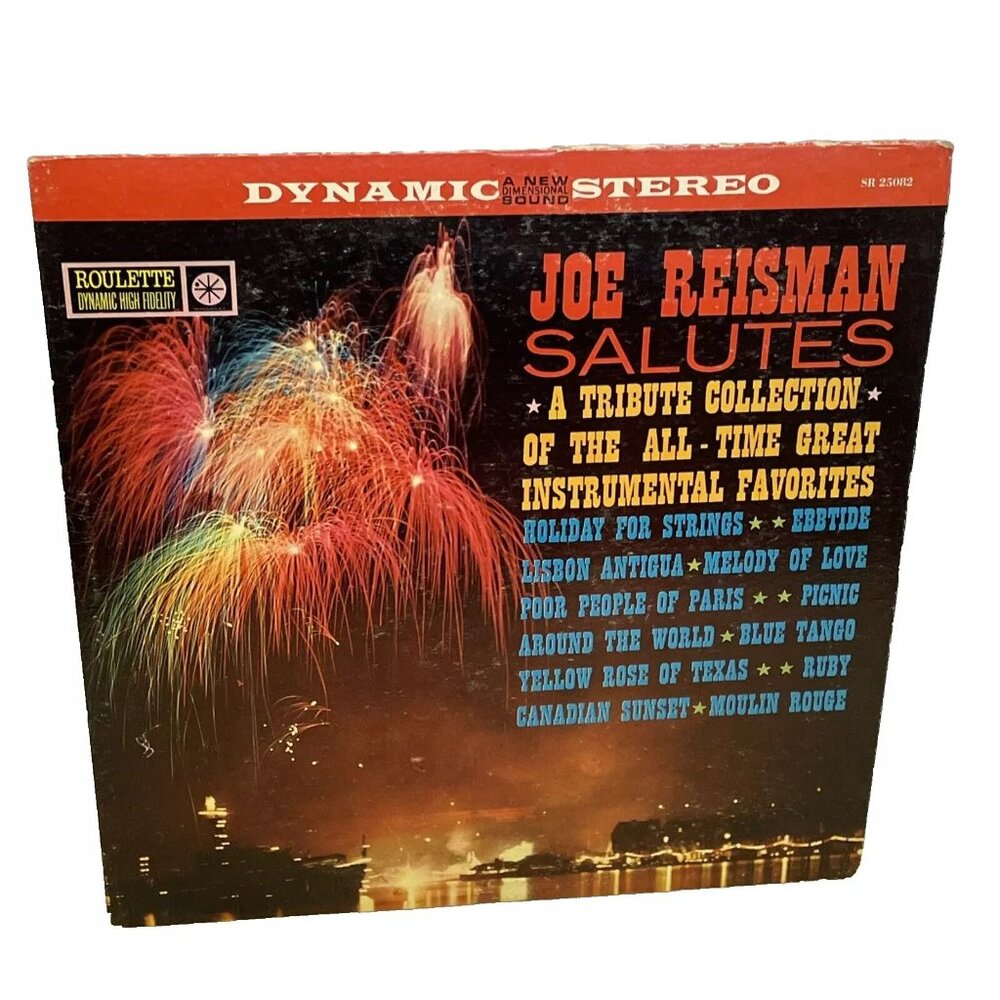 Joe Reisman Salutes The All-Time Instrumental Favorites (Vinyl, 1959) Roulette S